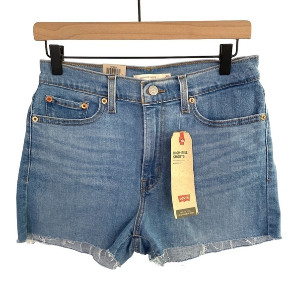 Levi's Pants - NWT Levi's High Rise Jean Shorts Cutoff